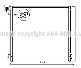 AVA QUALITY COOLING Конденсатор, кондиционер BW5474D